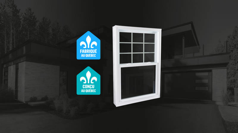 Our steel doors and windows have been certified Manufactured in Quebec and Designed in Quebec