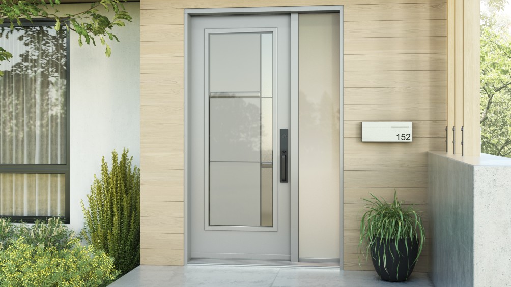 Hail Cloud Belmont entry door