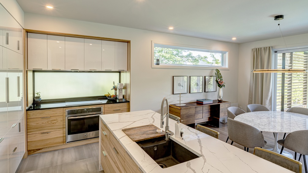 White PVC fixed window