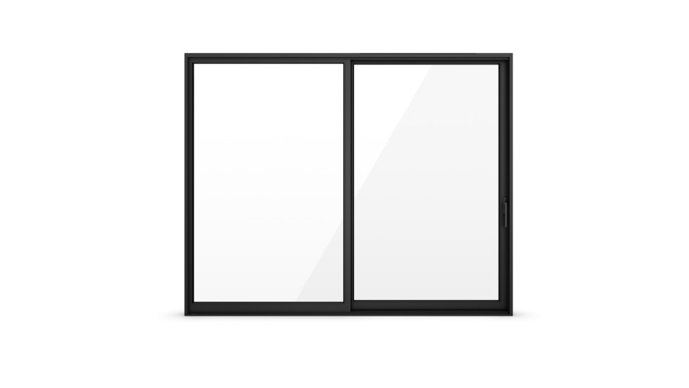 Black Loft aluminium patio door