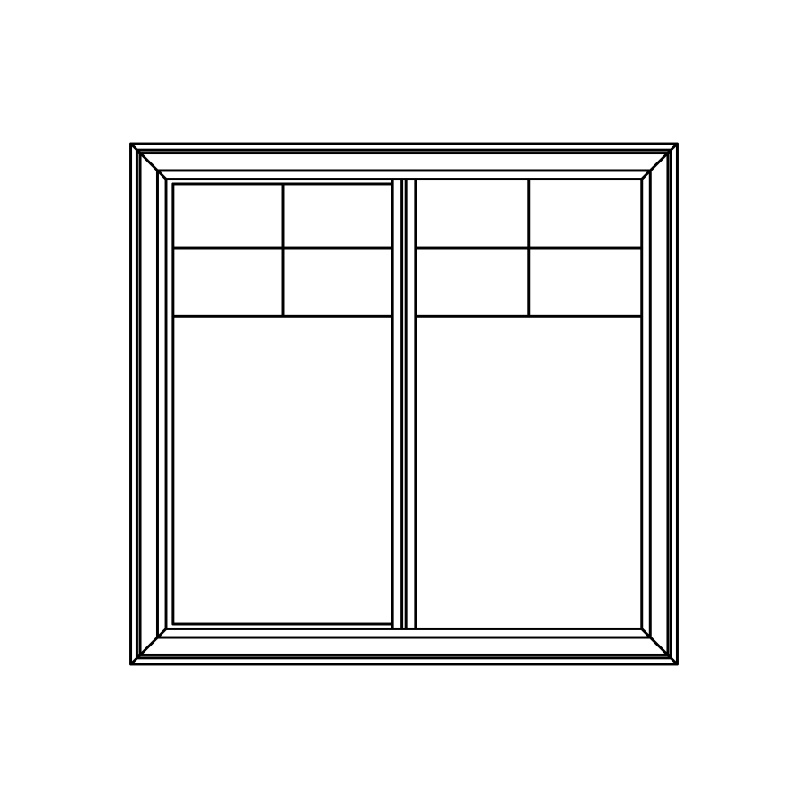 PHOTOGRAPHIC COPY OF ORIGINAL CONSTRUCTION DRAWING, DATED 1918, HORIZONAL SLIDING  WINDOW DETAIL, WAR DEPARTMENT, MANUAL OF THE CONSTRUCTION DIVISION OF THE  ARMY, WAR EMERGENCY CONSTRUCTION, SECTION C, ENGINEERING DIVISION, PLATE 5,  CONSOLIDATED