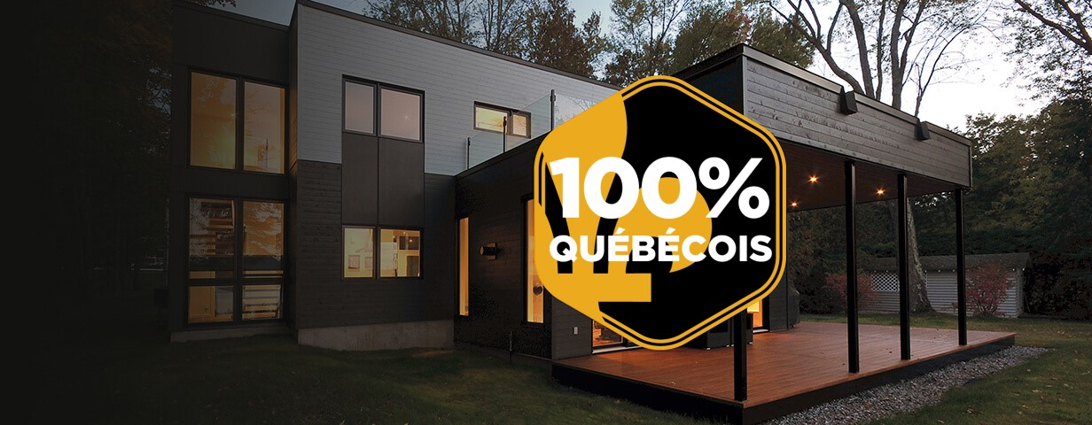 Portes et fenêtres 100 % québécoises